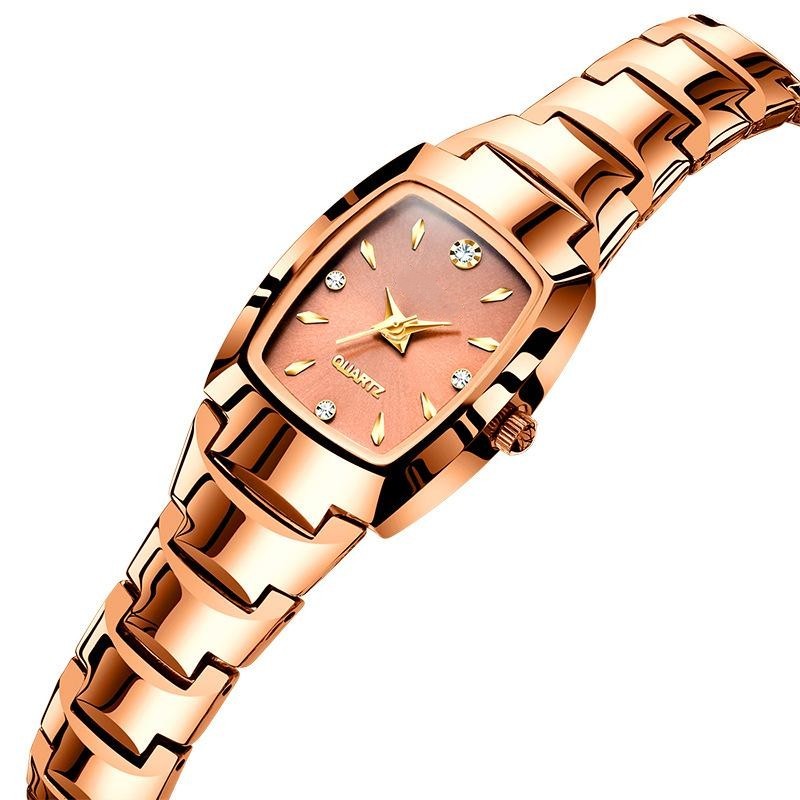Eleganza Damen Quarzuhr aus Wasserdichtem Wolframstahl