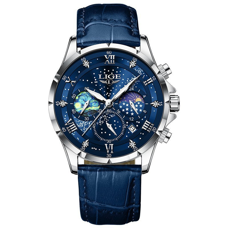 Eleganza Herren Quarz Business-Uhr – Wasserdicht & Stilvoll