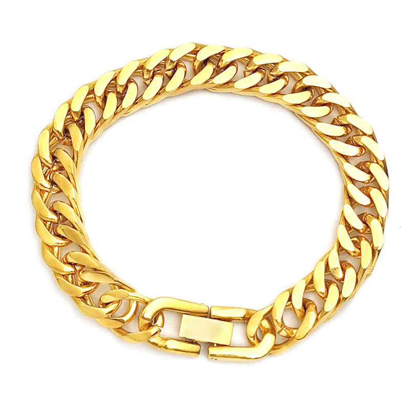 Eleganza Edles Herrenarmband aus Edelstahl