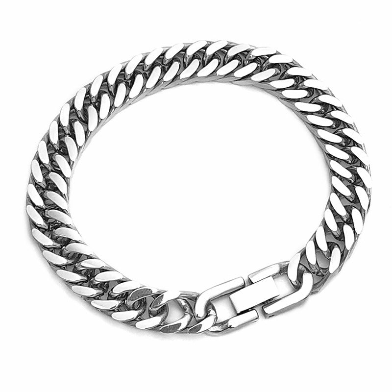 Eleganza Edles Herrenarmband aus Edelstahl