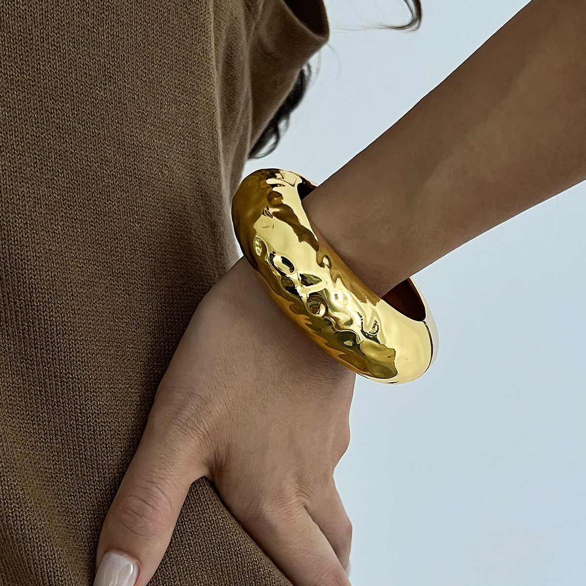 Eleganza Damen stilvolles rundes oder flaches  Armband