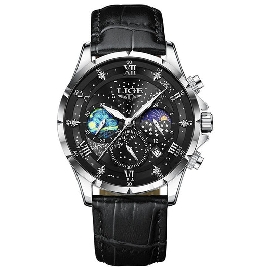 Eleganza Herren Quarz Business-Uhr – Wasserdicht & Stilvoll